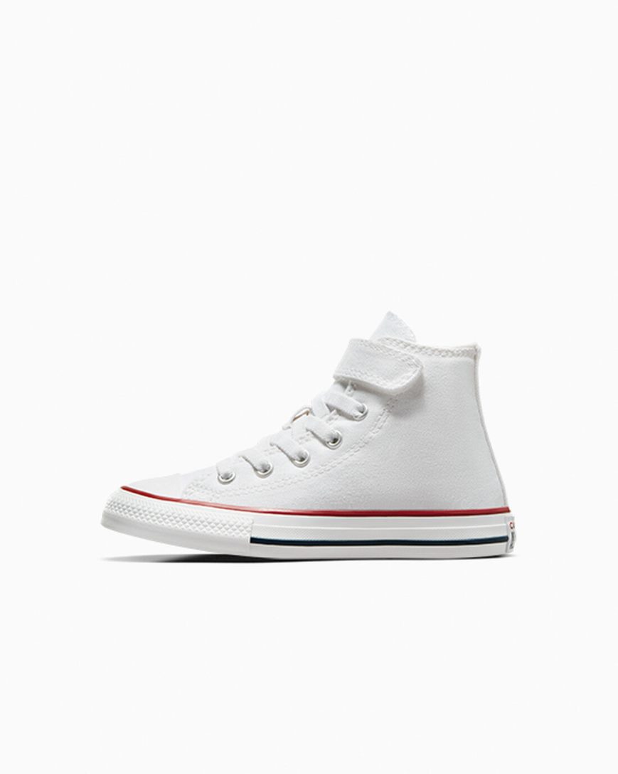 Girls' Converse Chuck Taylor All Star Easy-On High Top Shoes White / Beige | AU CE486F